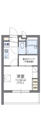 レオパレスさくらブリッサIIの物件間取画像